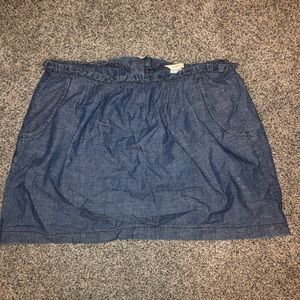 jean skirt